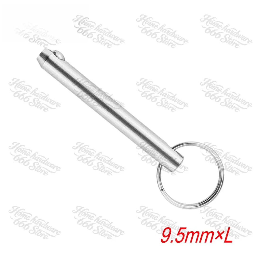 9.5Mm Quick Unloading Pin Spring Positioning Column Locking Pin Stop Pin Quick Loading and Quick Disassembly Safety Insurance