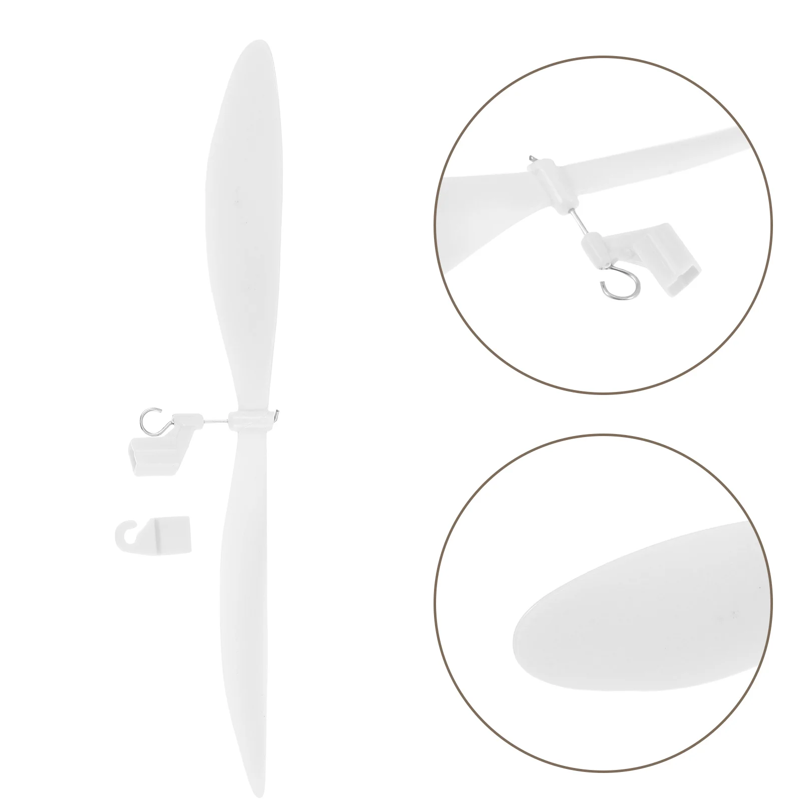 

6 Pcs Model Aircraft Kit Accessories Propeller Helicopter Plastic Airplane Supply