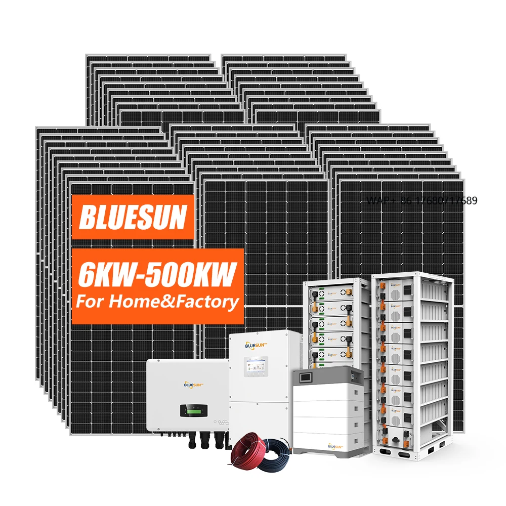 Complete Set 10Kw 15Kw 20KW Solar Panels System 10000 W On Off Grid Solar System 10000 Watts Solar Energy Home System