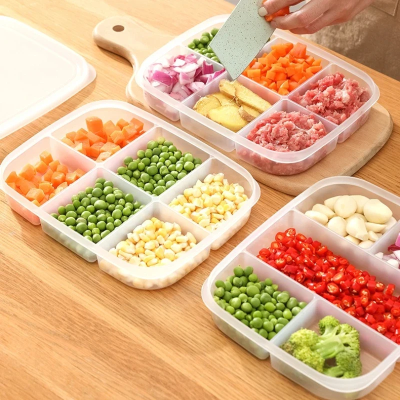 식품 과일 보관함 휴대용 칸막이 냉장고 냉동고 정리함  - Food Storage Not Plastic 리뷰 및 가격