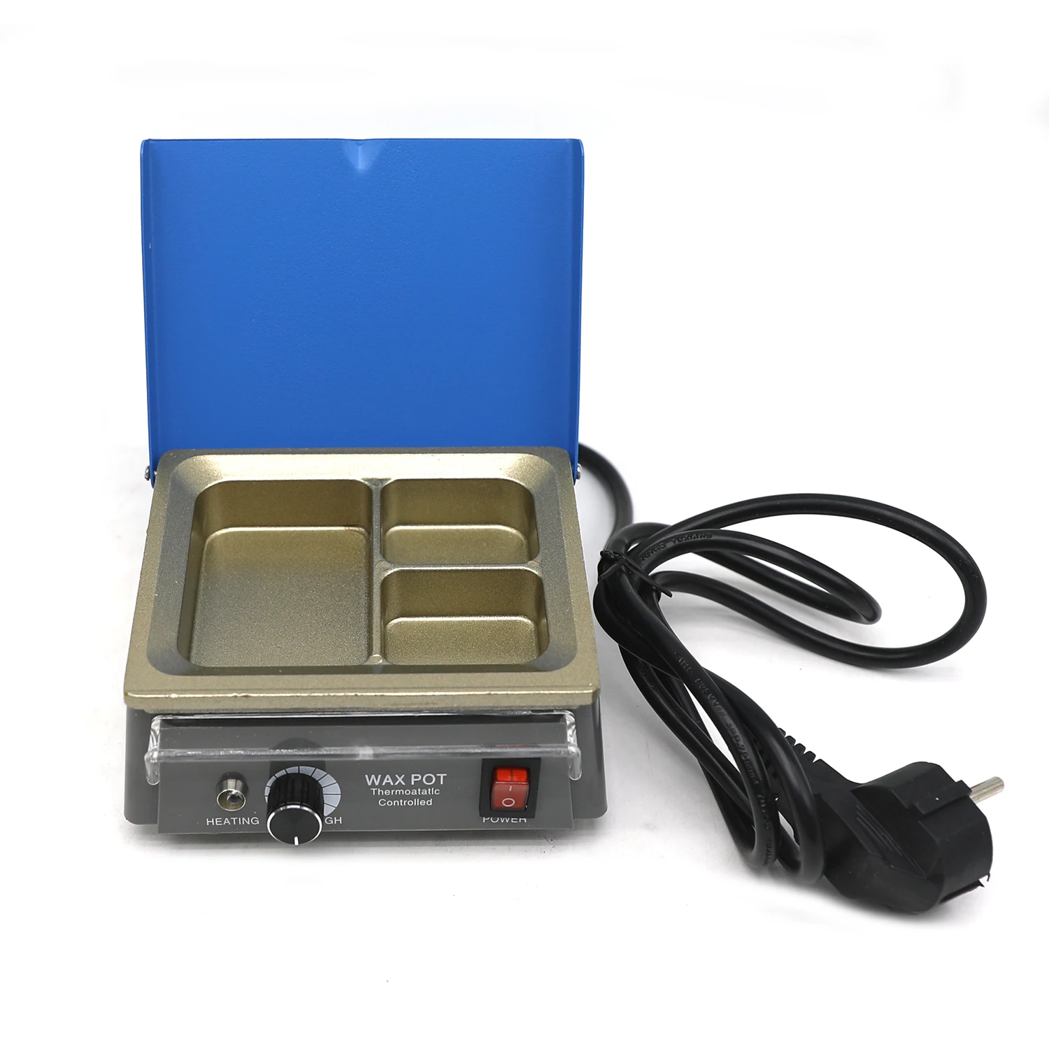 Kinway 300W Digital Electric Wax Heater Portable Jewelry Melting Machine Three-Tank Wax Dissolving Device Metal DIY KW-WP1