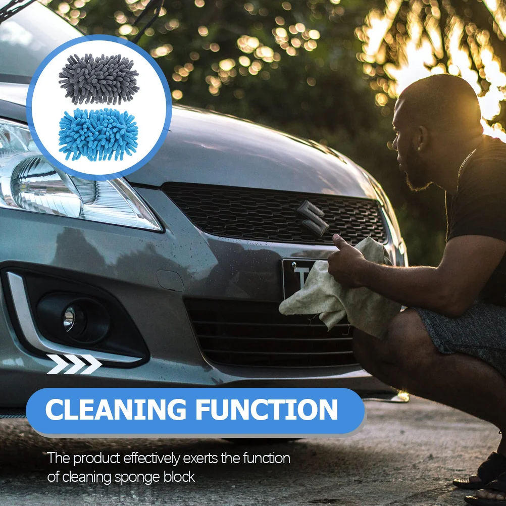 2Pcs Dry Erase Eraser Microfiber Chenille Material Effective Wiping for Smooth Surfaces Creative Design Classroom Office Use