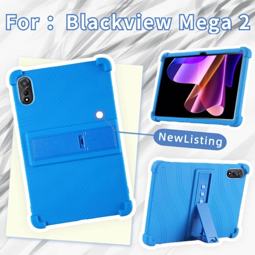 Чехол для Blackview Mega 2, 12 дюймов, планшетный ПК, многоугольная регулируемая подставка, силиконовые подушки безопасности, противоударный чехол