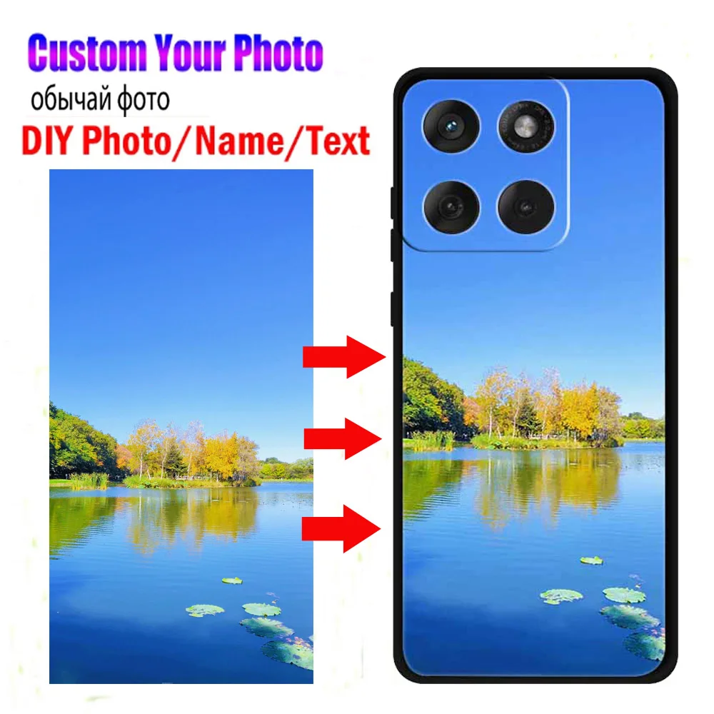 

Персонализированный чехол для фото Motorola Edge 60 Fusion, чехол «сделай сам», дизайн с изображением для Moto Edge 60 Pro G75, чехлы для телефонов Edge60