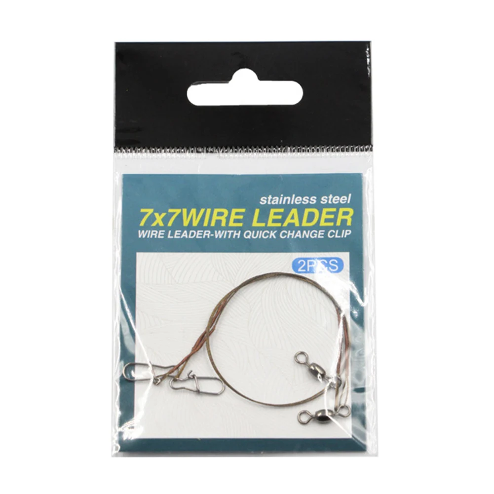 

Fishing Steel Wire Leader Line Predatory Fish And And Fishing Steel Wire Leader Line Predatory Fish Strong Tensile Strength