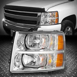 Pair Car Headlight Assembly For Chevrolet  Silverado 1500 2500 2500HD 3500 3500HD 2007 2008 2009 2010 2011 2012-2014 GM2502280