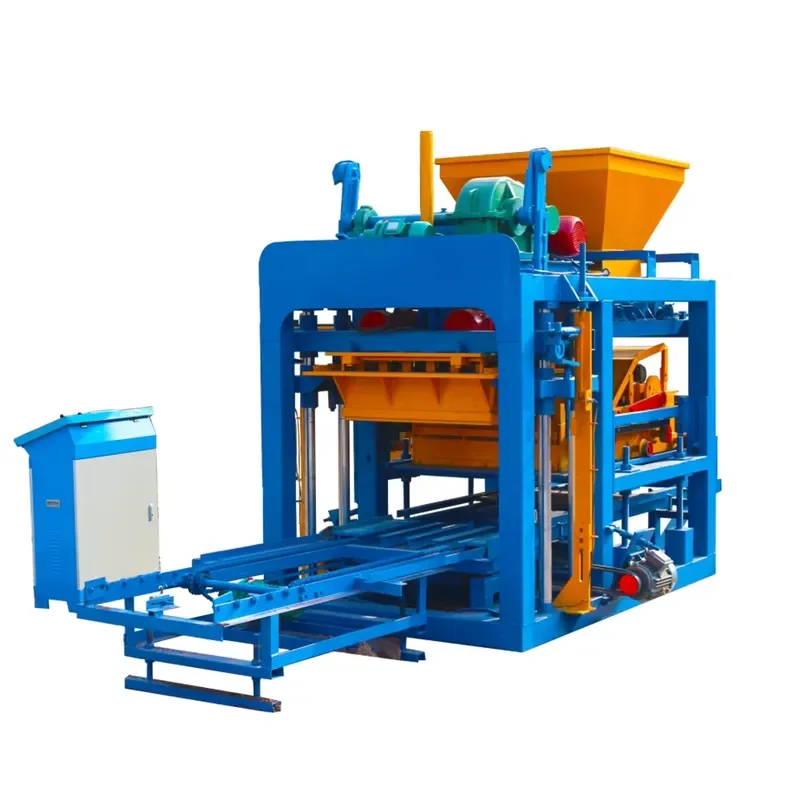 QTJ4-25 Block Making Machine Automatic Concrete Brick Machine for Building Material Factory