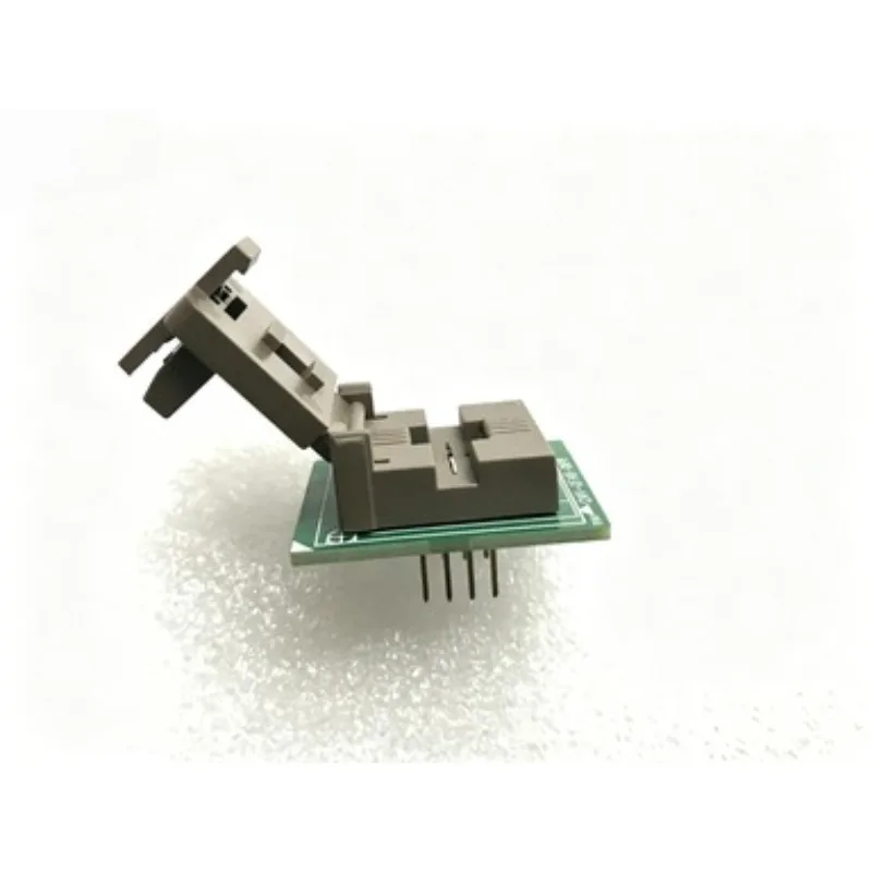 8-DFN(6X8) IC Test And Burn In Socket 1.27mm Pitch Package Size 6x8mm DFN8 TO DIP Programming Adapter
