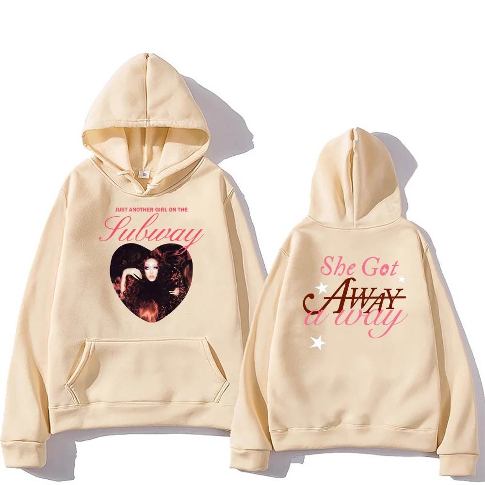 

Толстовка с капюшоном в стиле Chappell Roan в стиле метро, концертный наряд, товары для женщин и мужчин, толстовка для грустной девушки, поп-культура, уличная одежда, толстовка Y2K