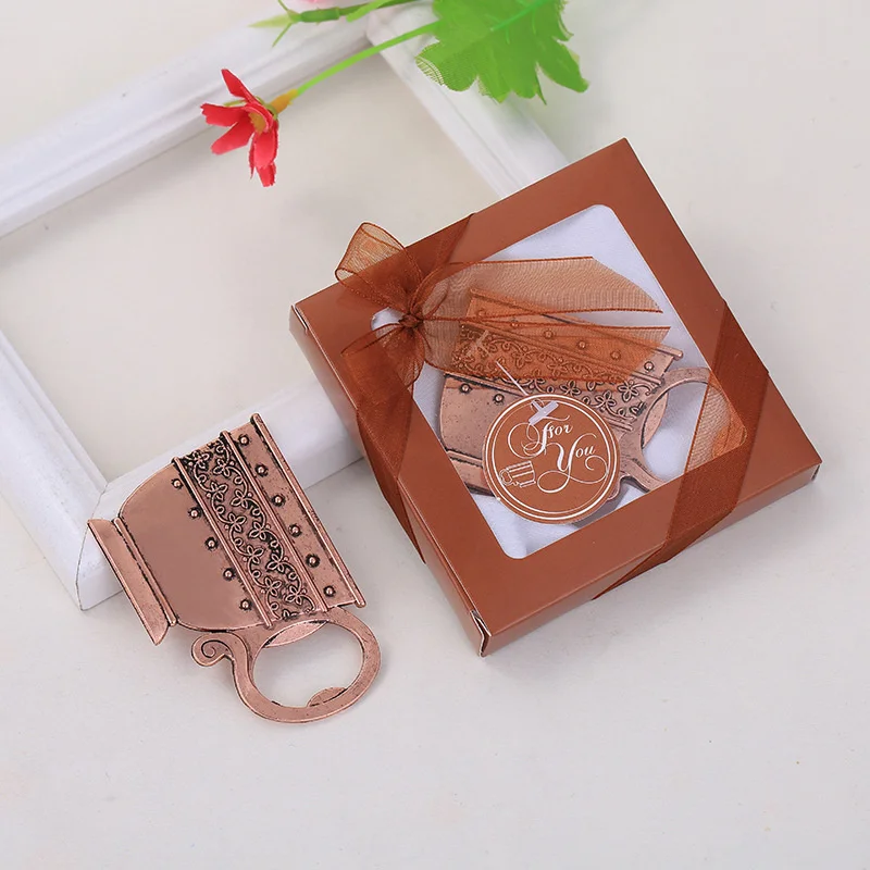 

20pcs Creative Cup Bottle Opener Return Gift Advertising Gift Wedding Return Bottle Opener