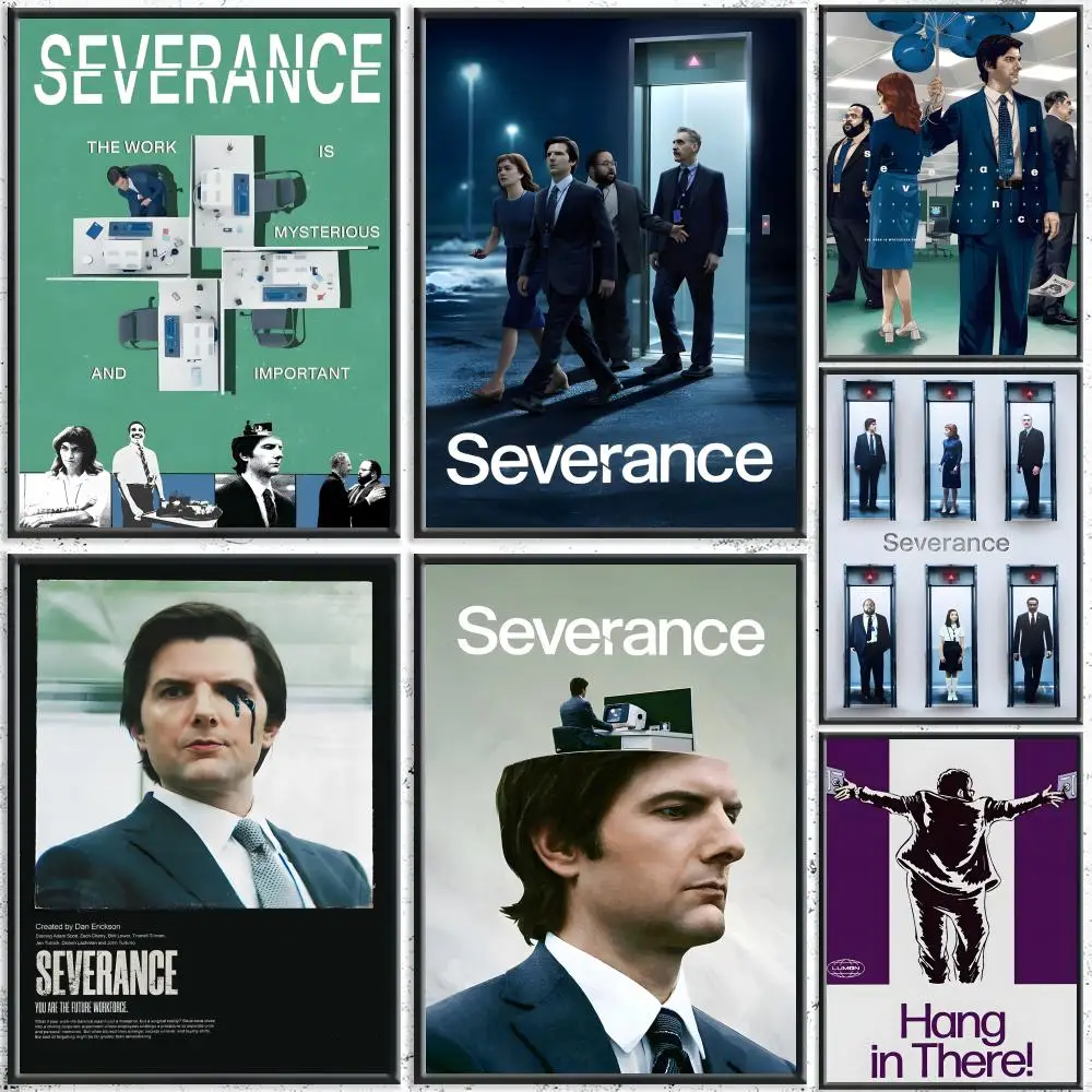 Peinture de film s-s-severance, calligraphie, toile HD, affiche sans plis, étanche, décor mural pour tous les espaces