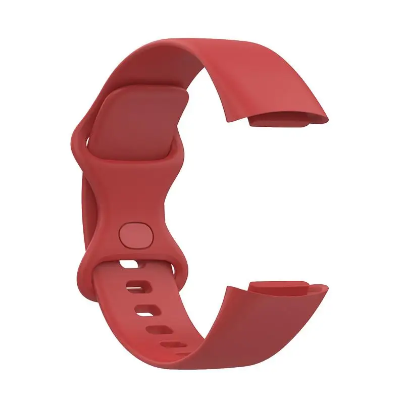 Pulsera de silicona suave para hombre y mujer, banda de reloj de liberación rápida, resistente al agua, accesorios de reloj inteligente para Charge6