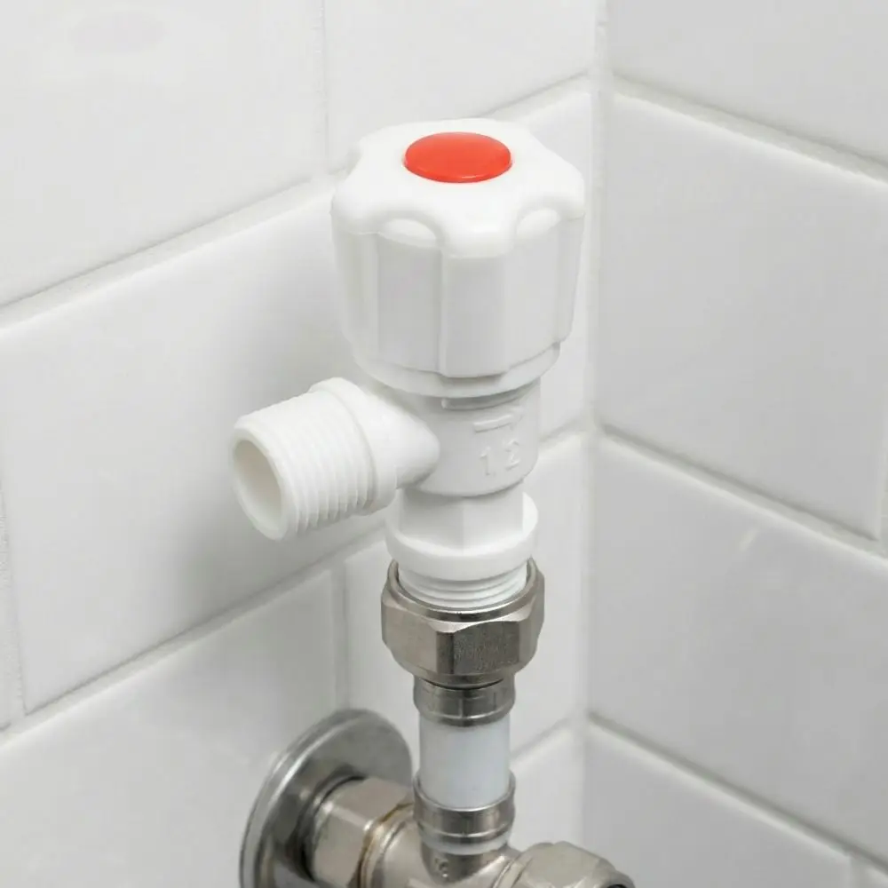 

Пластиковый угловой клапан-переключатель для унитаза, регулирующий подачу воды, запасная часть, пластиковый переключатель для смесителя