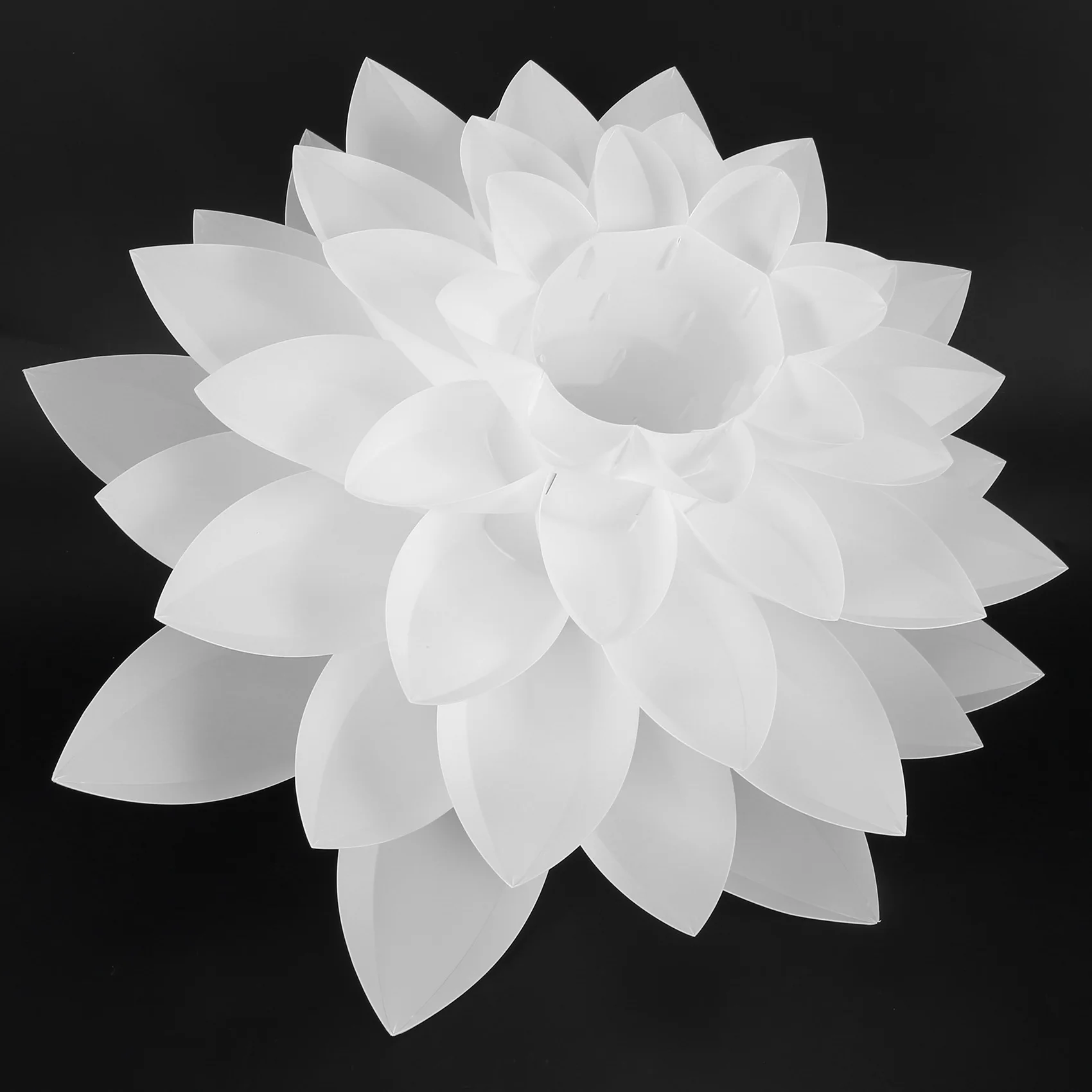 A72P Lotus Chandelier Lampshade DIY Lotus Flower Six-Layer Lamp Shade Romantic Room Pendent Lighting Cover Hotel Bar Decor