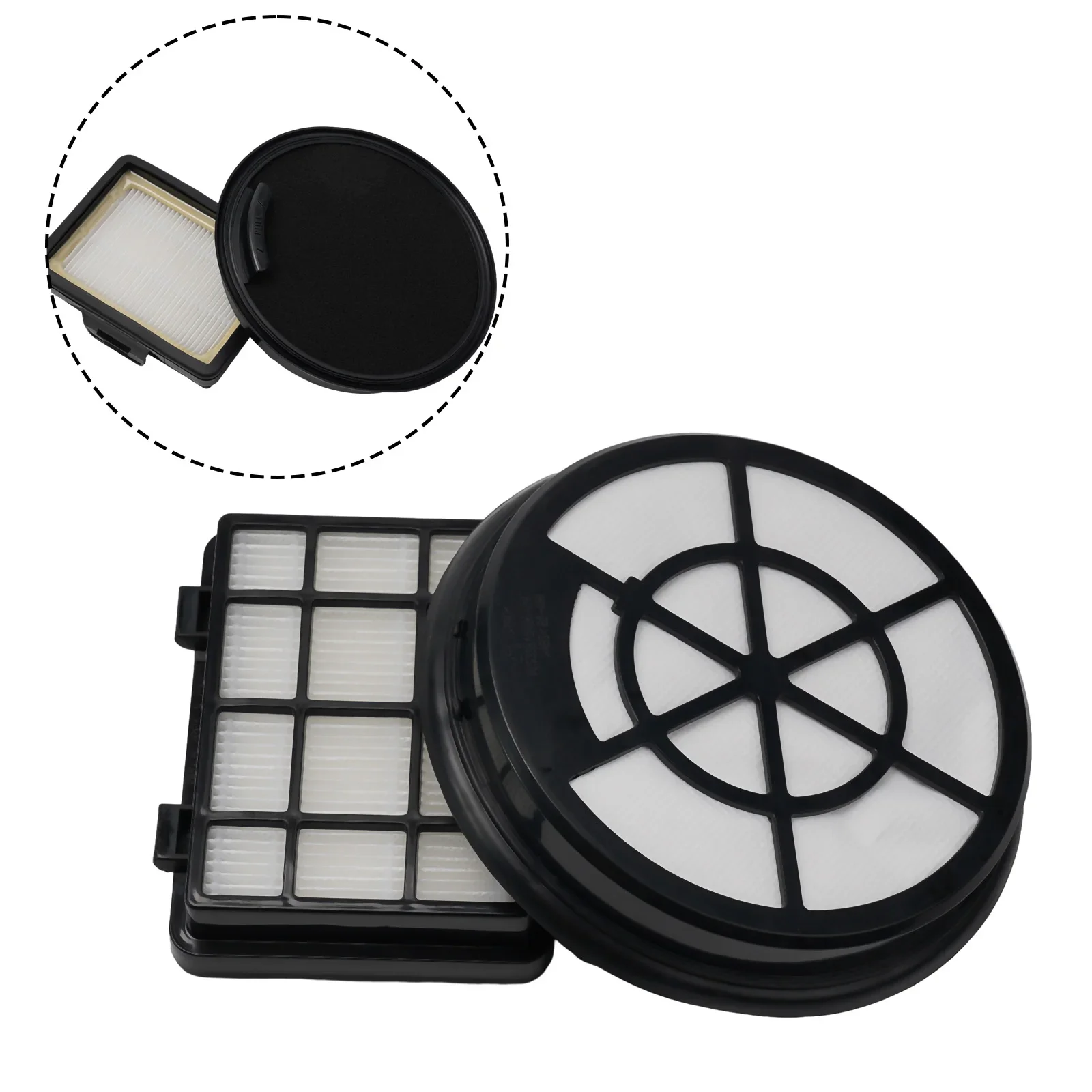 Filters For Bosch Series 2 BBZ152EF Vacuum Cleaner Part Filters Accessories Sweeper Motor Protection Filter Exhaust Filter