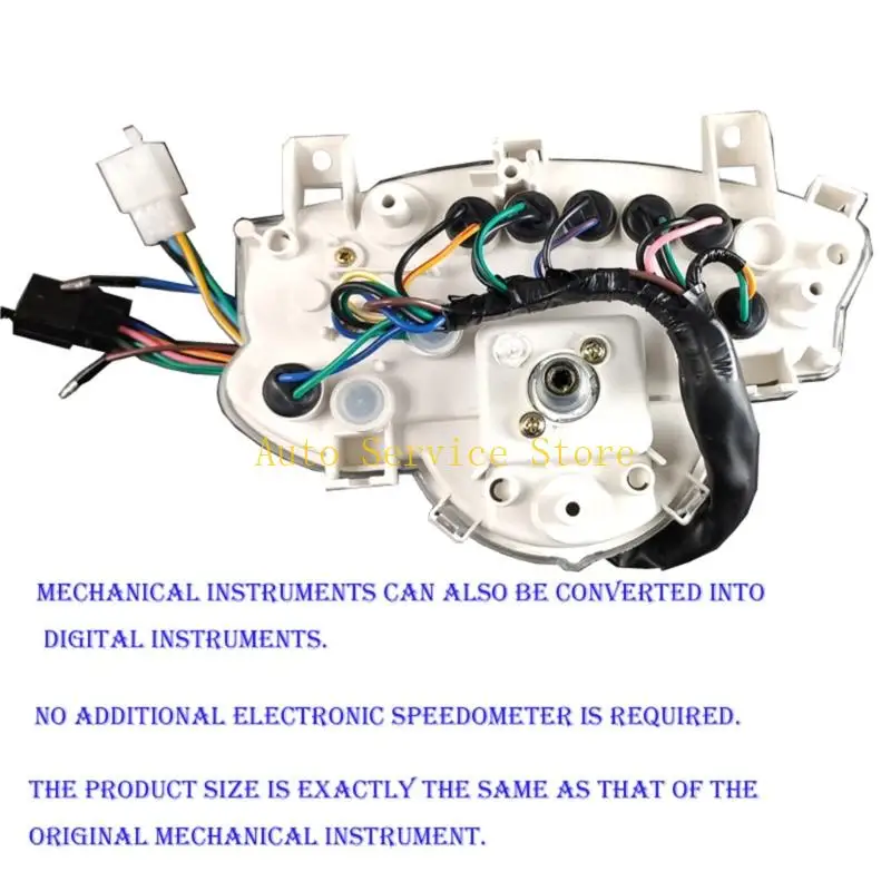 462A Electronic Speed Meter Dashboard Instrument Gauge For X1R 135 Bike With 199Kmh And Error Correction Plug Play