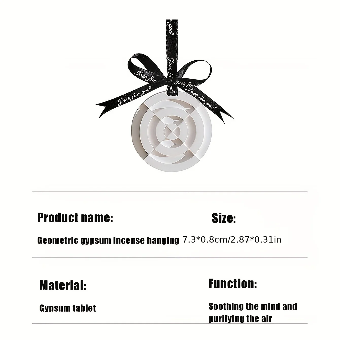 Car Accessories, Car Rearview Mirror Hanging perfume Wax Tablet, Wardrobe Shoe Cabinet Incense, Long-Lasting Odor Removal Fragra