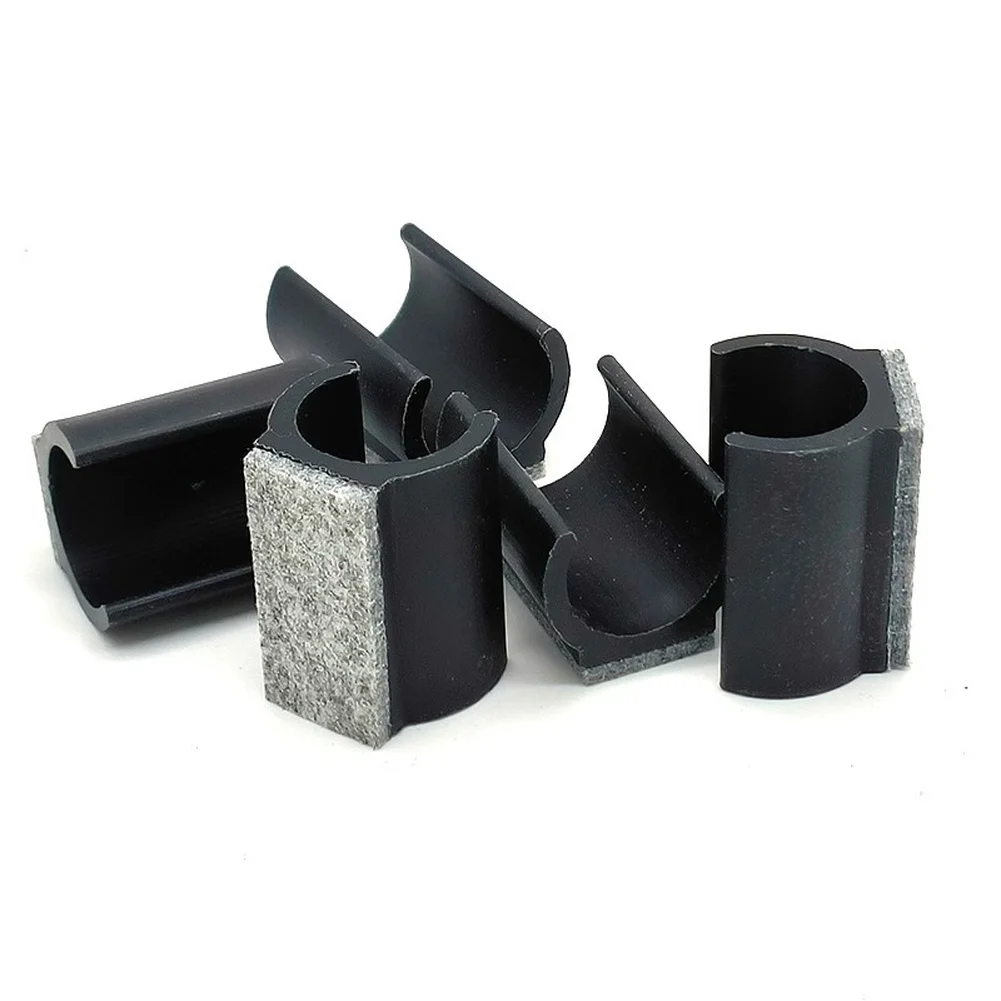 U Shaped Felt Chair Leg Protectors 12pcs for Cantilever Chairs Providing Reliable Protection and Smoother Chair Handling
