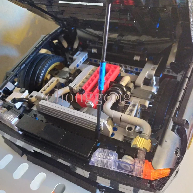 

New 3634PCS Skyline R32 GTR Supercar Racing Car Vehicle Sport Model Technical Building Blocks Brick Toy Kid Birthday Gift