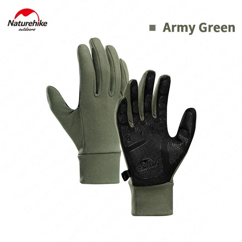 Naturehike Outdoor Fietsen Antisliphandschoenen Volwassenen Ademend Siliconen Elastisch Ultralicht Pasvorm Wandelen Trekking Klimben Benodigdheden
