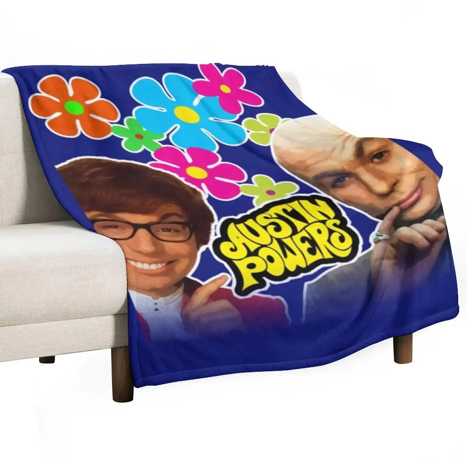 

Austin Powers Throw Blanket Soft Beds For Sofa Thin Sleeping Bag Luxury St Blankets