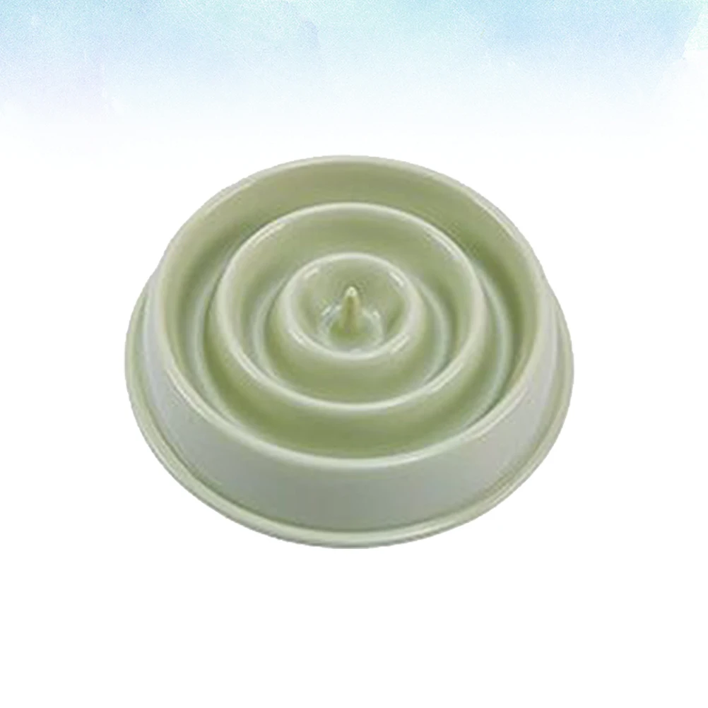 

PP Plastic Pet Slow Feeder Bowl Food Container for Home Cats Small Medium Dogs Feeding Device (Green)