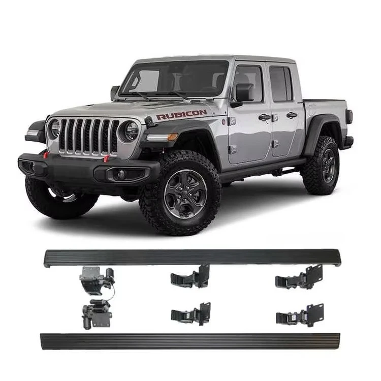 

Retractable Pedal Auto Accessories Automatic Pedal Electric Retractable Side Step For 2022 Gladiator