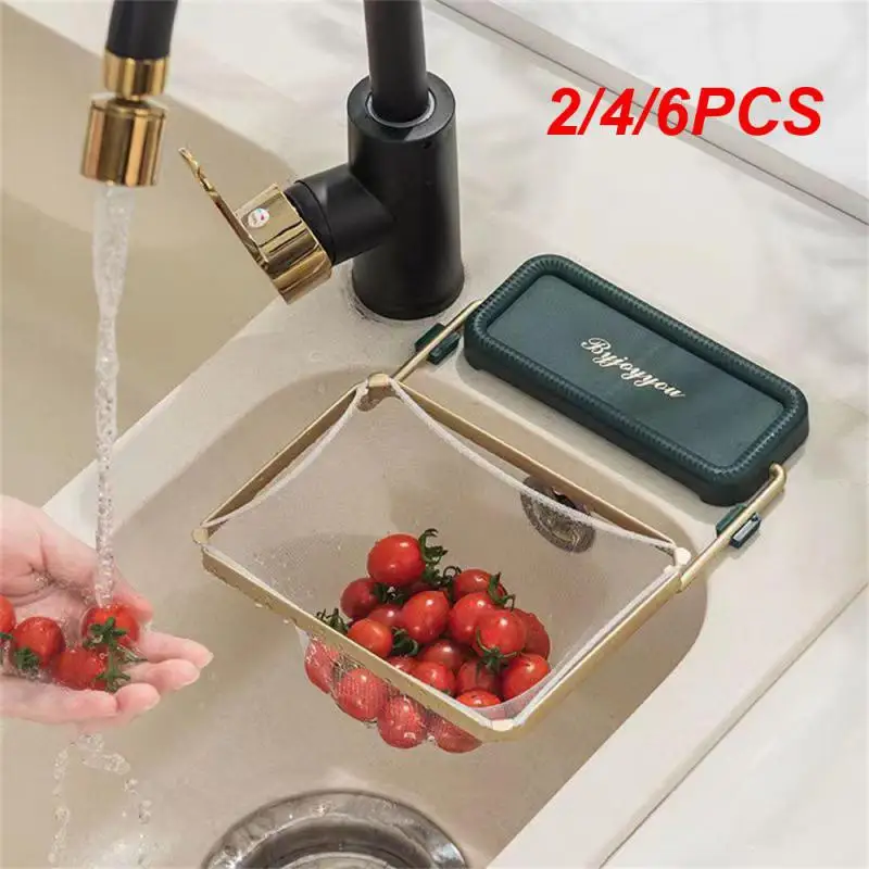 2/4/6PCS Sink Filter Holder Food Residue Keep The Kitchen Clean Wholesale Kitchen Bar Supplies Disposable Filter Disposable