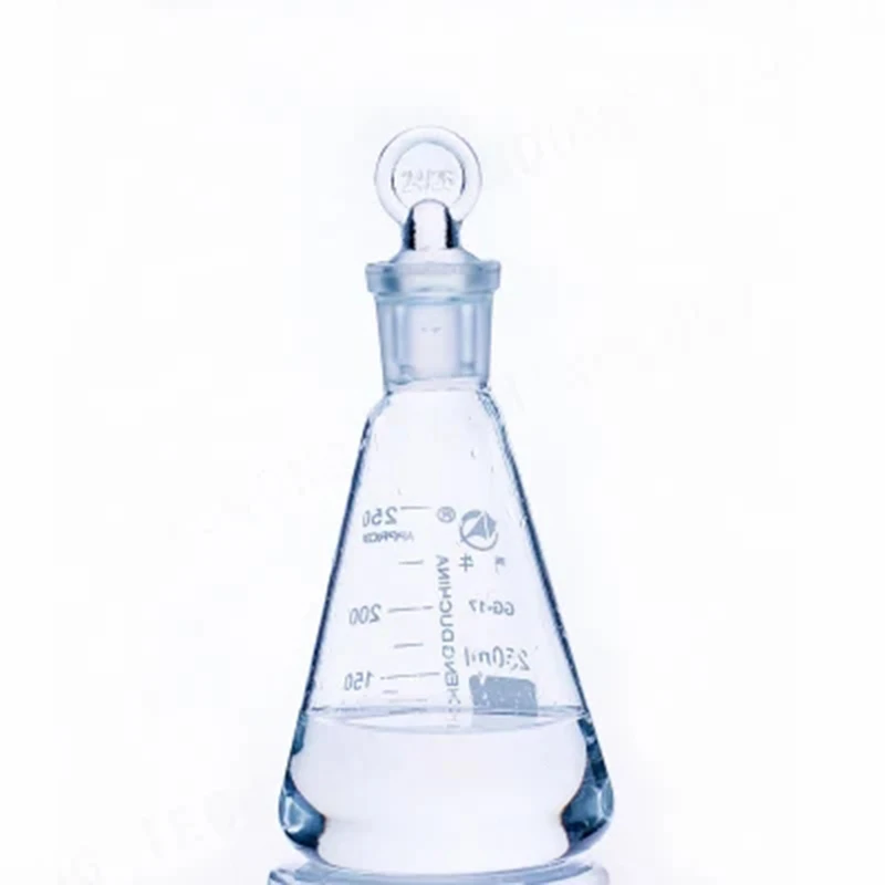 DXY 2000ml Glass conical flask with cap Glass Erlenmeyer Flask  for laboratory triangle flask Boro 3.3