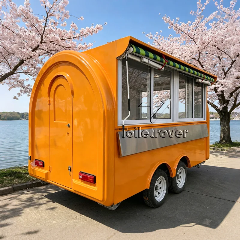 Fully Equipped Food Trailer Bubble Tea Juice Beverage Coffee Truck Sola Fully Equipped Kitchen Food Truck for Australia