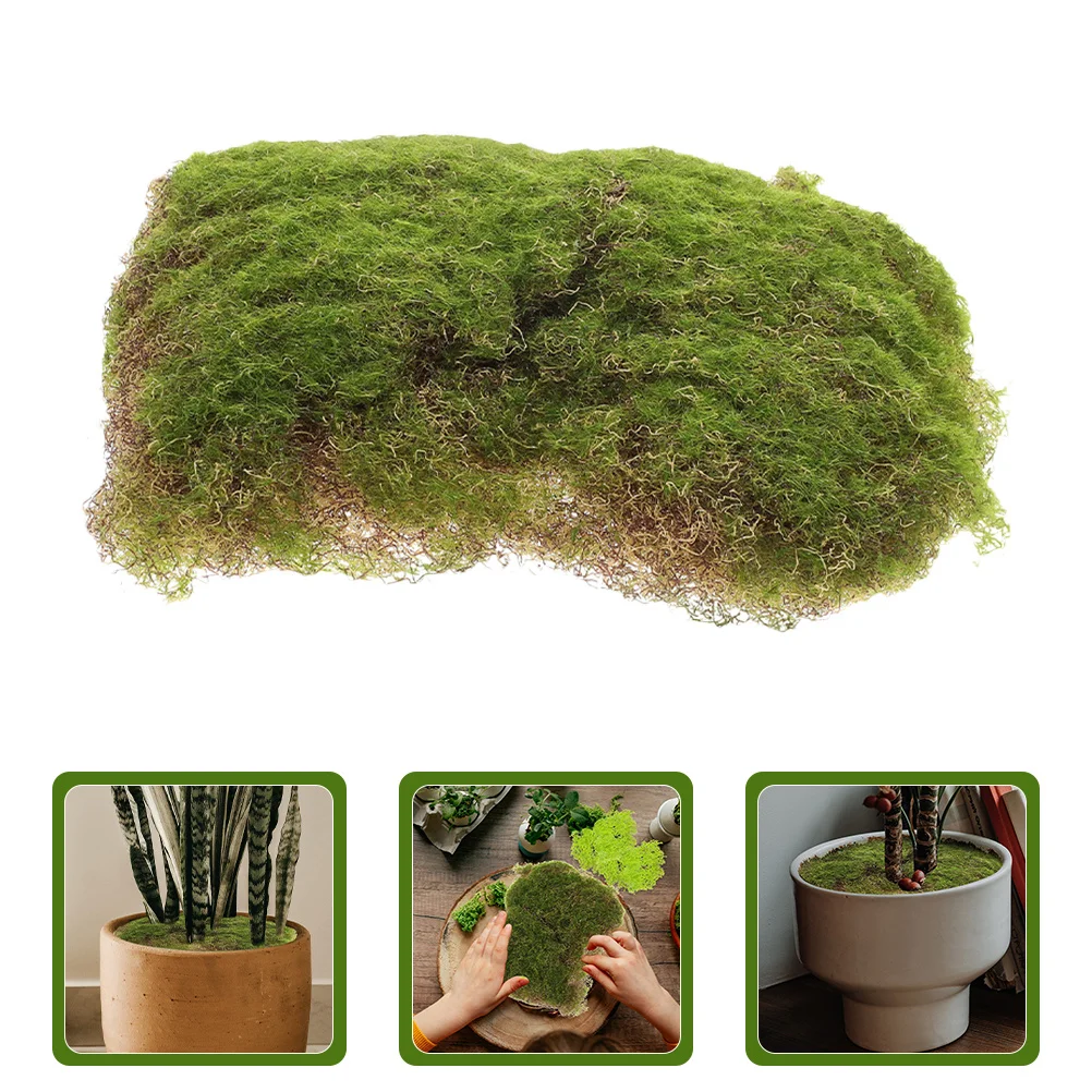 

2pcs Artificial Moss Sheets For Sand Table Diy Grass Lawn Cuttable Turf Mat Fake Turf For Plant Pots Garden Wall Decor