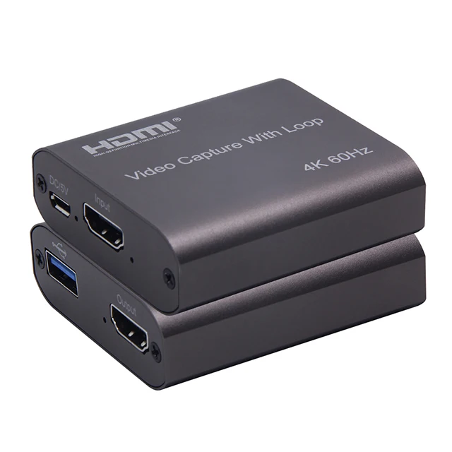 

Sofly Hdmi Capture 4K@60Hz 1080P Usb2.0 Loop Out Obs Os X Live Stream Video Recorder Hdmi Capture Device