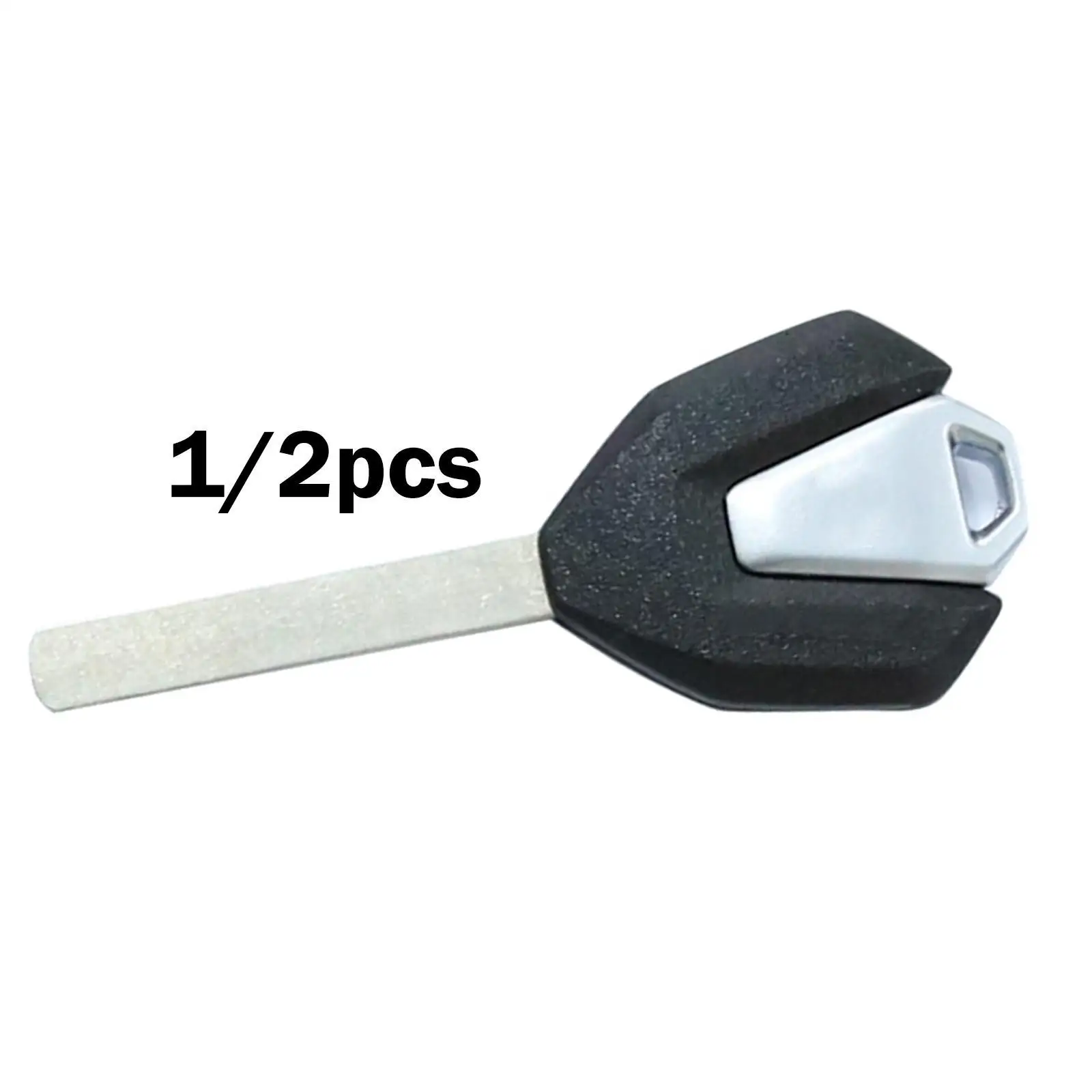 Sturdy Metal Motorcycle Blank Key Uncut Blade Durable Replacement Spare Accessory for CFMOTO 250SR NK Motorbike Compatible