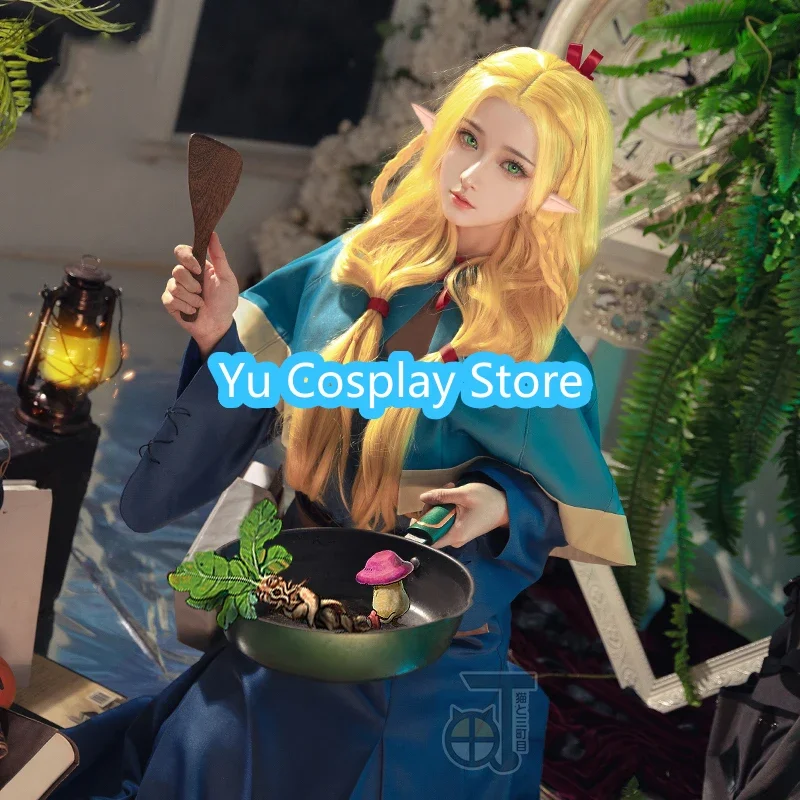 

Yu-Cosplay Anime Dungeon Meshi Maru Shiru Cosplay Costume Delicious In Dungeon Cosplay Suit Party Clothing Halloween Uniform
