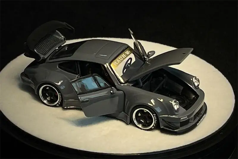 [PreSale] PGM 1:64 RWB 930 BaphometรถโมเดลDiecastสีดํา