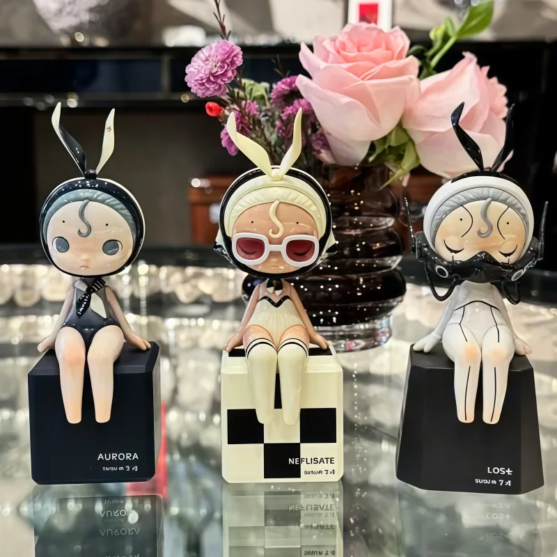 ススグレートコレクター 第二世代シリーズ ブラインドボックス デスクトップオーナメント かわいいホームデコレーションオーナメント おもちゃ人形 女の子 フェスティバルギフト