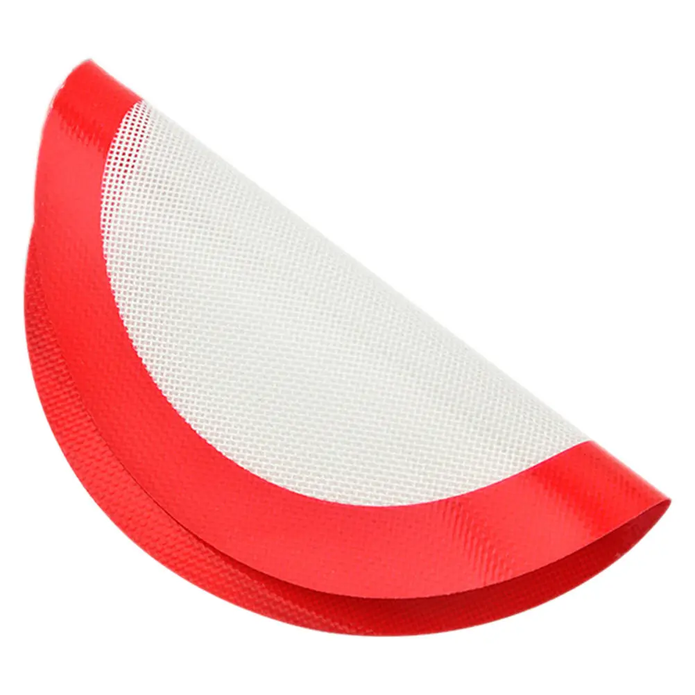 1Pcs Glass Fiber Baking Mat Heat-Resistant Non-Stick Reusable Grill Liner Even Heat Distribution Odor-Free Easy-Store Camping