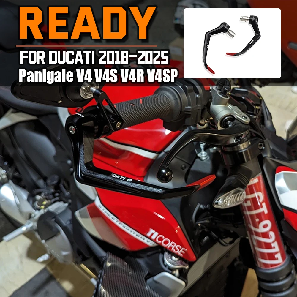 Для DUCATI Panigale SR PANIGALE V4 V4S V4R V4SP Руль с ЧПУ Тормозные рычаги сцепления Protector v4s Защита сцепления от столкновений