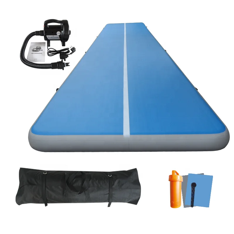 Inflatable Air Track Tumbling Gym Floor Floating Yoga Mat