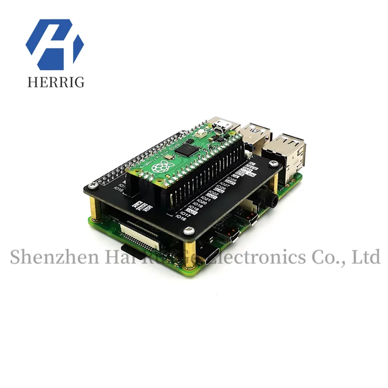 Raspberry Pi Pico Expansion Board SWD Download Debugging Serial Communication Reset Button Compatible with 3B/3B+/4B