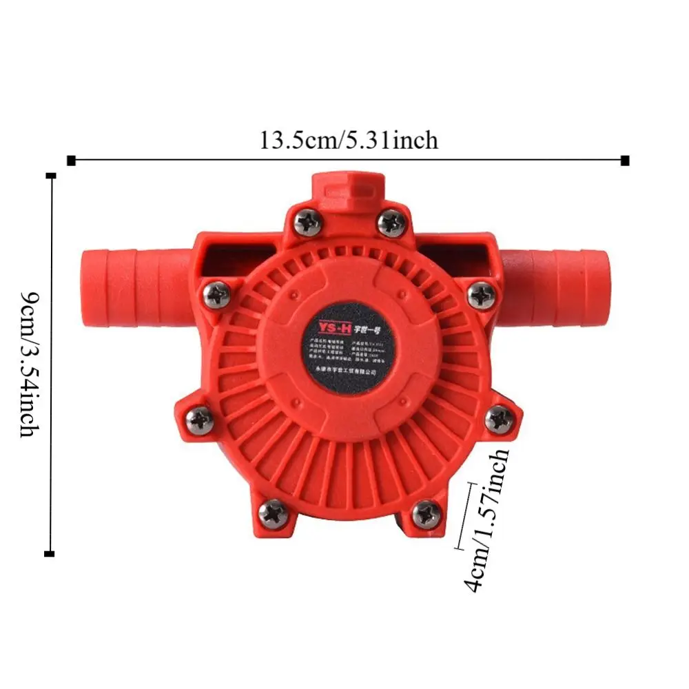 Small Electric Drill Drive Pump Self-priming Portable Liquid Transfer Pump Round Shank High Quality