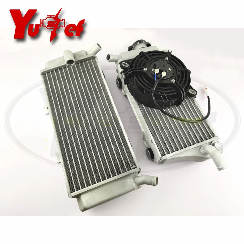 

Motorcycle Engine Parts Water Cooler Radiator For Asiawing LD450 CRF450