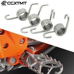 Motorcycle Billet Foot Peg Pedal Spring For Husqvarna TC FC TE FE FS TX FX 65-501 2014-2021 For KTM SXF EXC XCF XCW SX XCFW EXCF