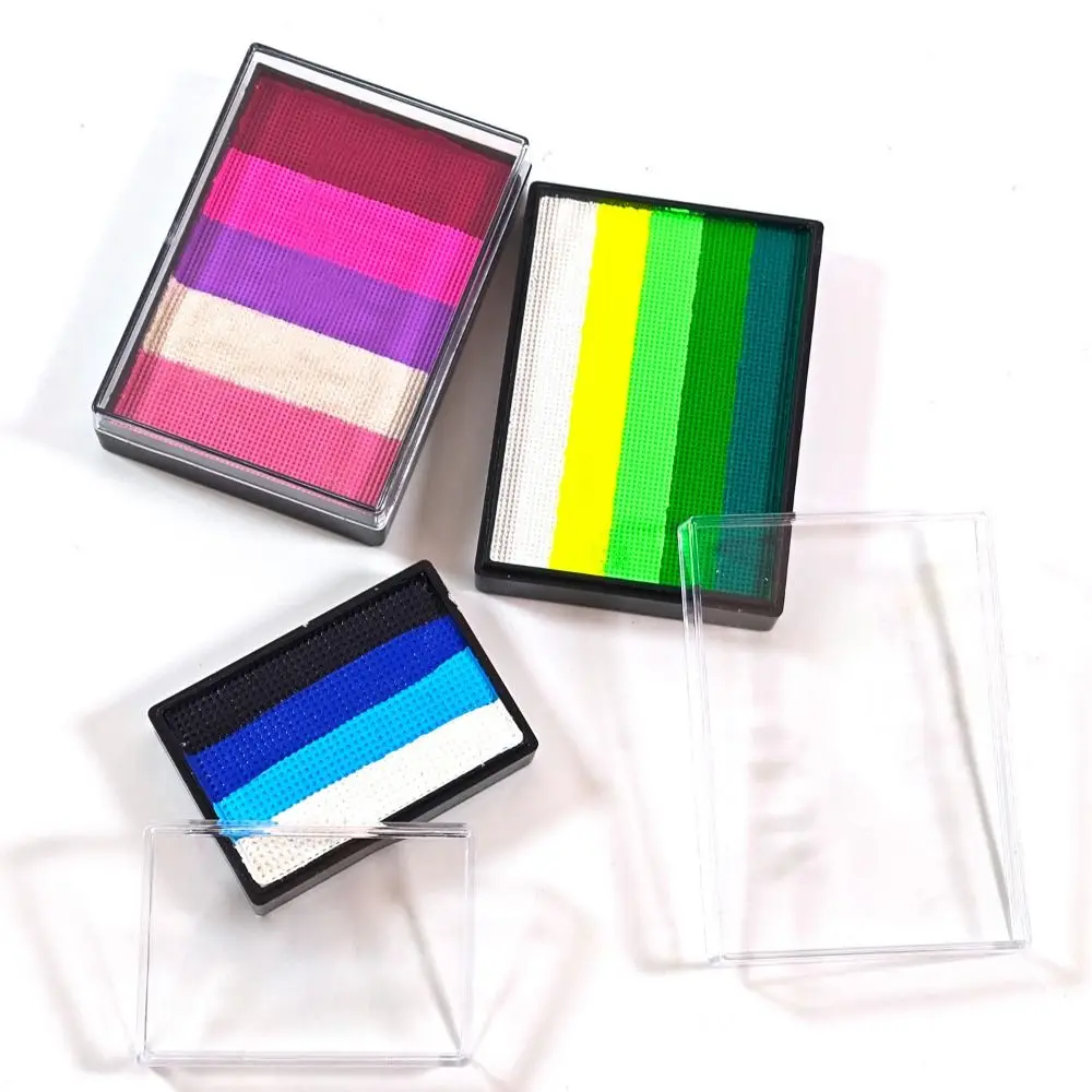 Multicolour Body Face Painting Kit Colorful Waterproof Halloween Makeup Tool Long Lasting Non-toxic Body Art Painting