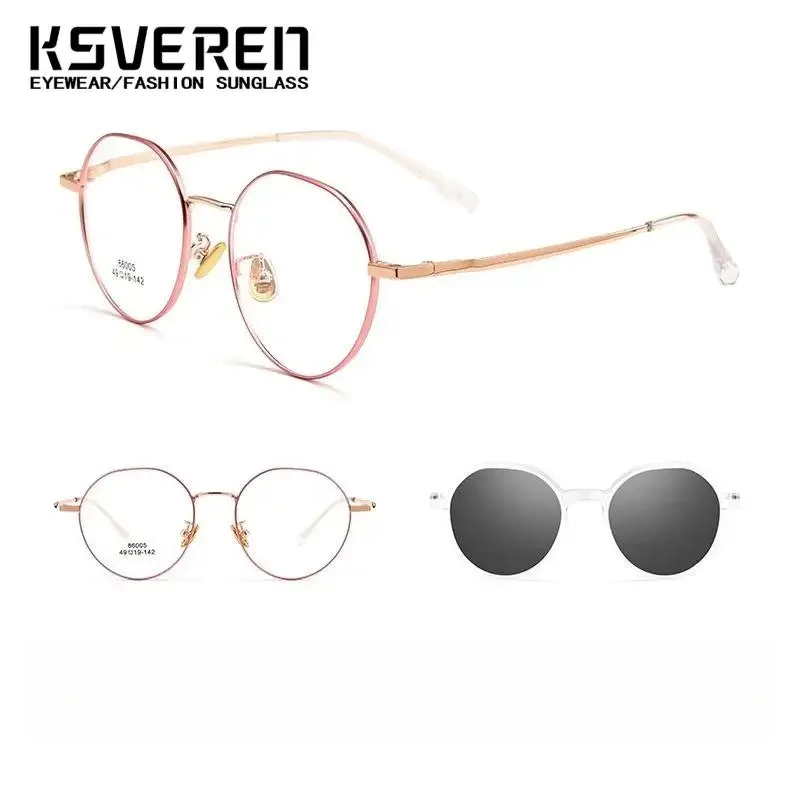 نظارات قراءة دائرية كلاسيكية مريحة ومريحة بإطار نظارات طبية للرجال والنساء #5