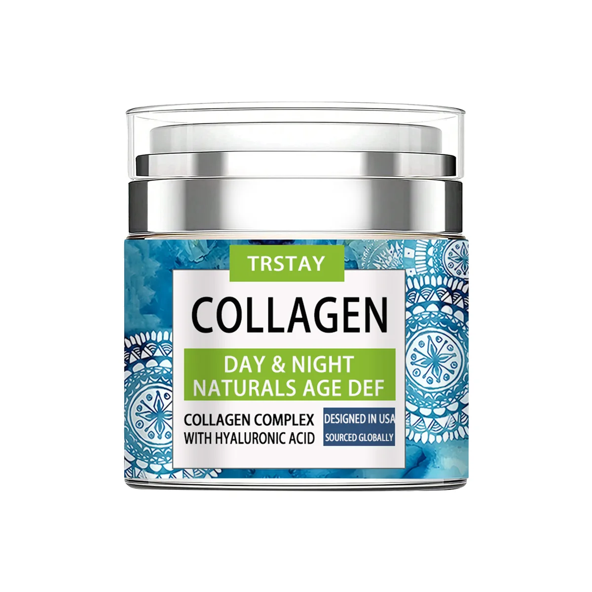 TRSTAY COLLAGEN DAY & NIGHT NATURALS AGE DEF COLLAGEN COMPLEX WITH HYALURONIC ACID