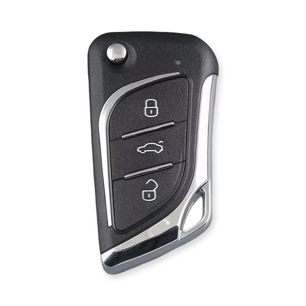 10/30 Pcs Replacement 3 Buttons Car Key Shell Case for KeyDiy B30 NB30 Xhorse VVDI XKLKS0EN Universal Remote Key Fob Lexus Style