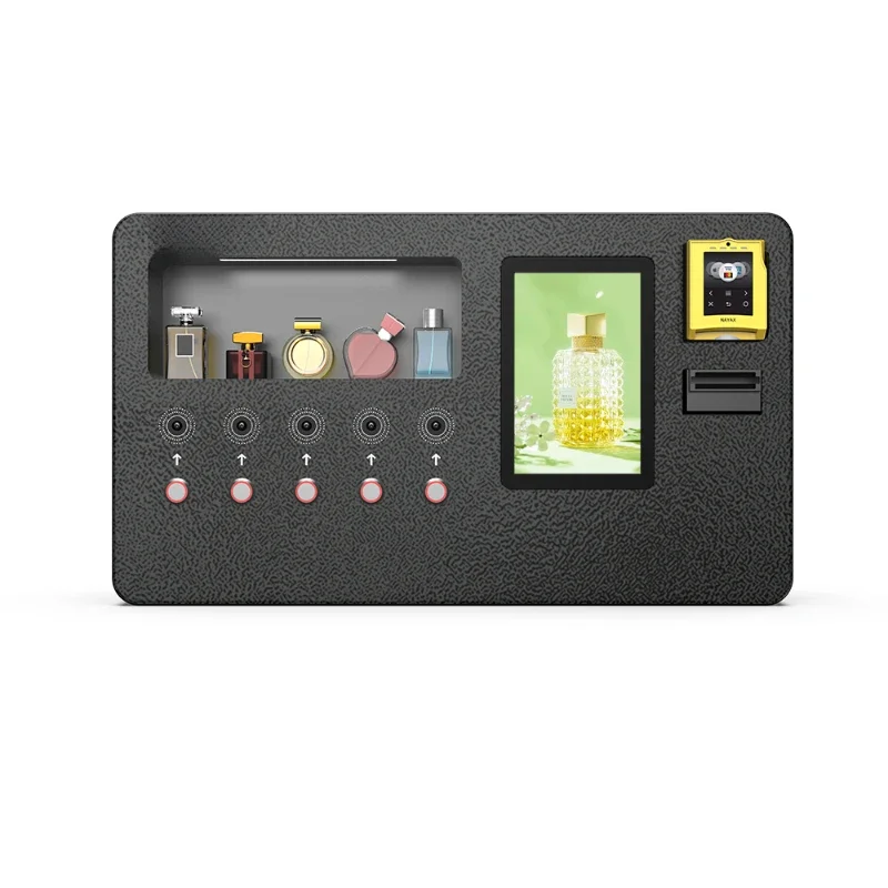 Wall perfume vending machine flying stone perfume spray vending machine