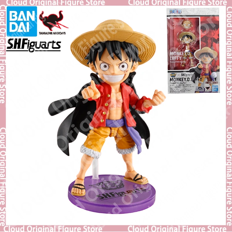 

In Stock Original Bandai S.H.Figuarts SHF WCF One Pioece MONKEY.D.LUFFY Anime Action Figures Collectible Model Toys Hobby