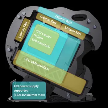 10 best sales Boîtier PC micro ATX - №7